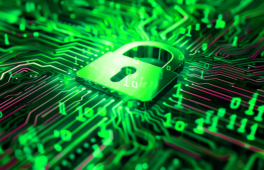 Security seal detail